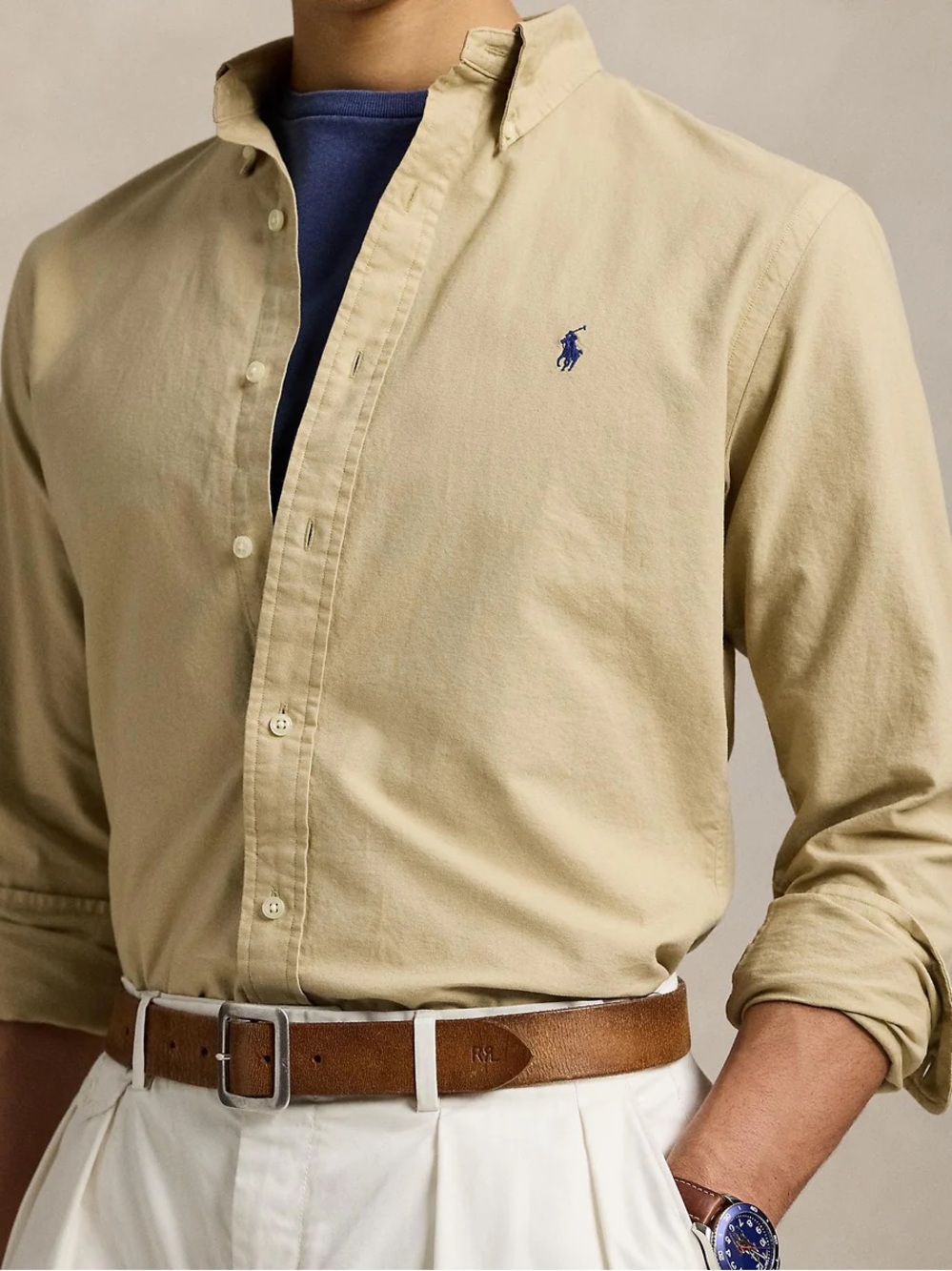 Polo Ralph Lauren Classic Fit Garment Dyed Oxford Shirt